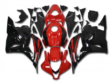 Purchase 2009-2012 Honda CBR600RR Motorcycle Fairing Kits - Red Glossy Black Canada