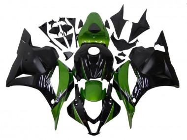 Purchase 2009-2012 Honda CBR600RR Motorcycle Fairings - Black Green Canada