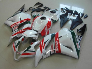 Purchase 2009-2012 Honda CBR600RR Motorcycle Fairings - White Red Green Castrol Canada
