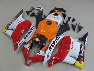 Purchase 2009-2012 Honda CBR600RR Motorcycle Fairings - Orange White Red Yellow Blue Repsol HRC Red Bull Canada