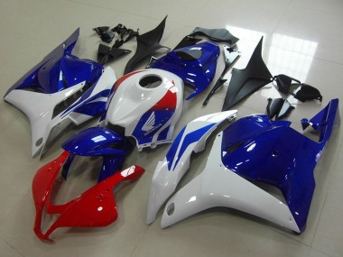 Purchase 2009-2012 Honda CBR600RR Motorcycle Fairing - White Red Blue Canada