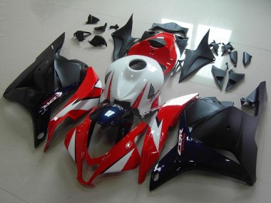Purchase 2009-2012 Honda CBR600RR Motorcycle Fairings - White Red Dark Blue Glossy Black Canada