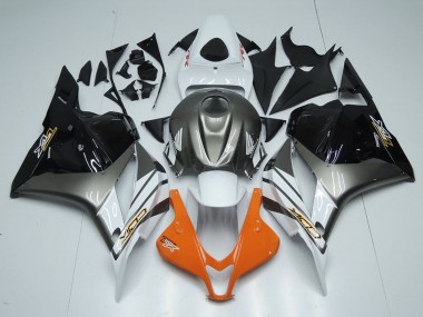 Purchase 2009-2012 Honda CBR600RR Motorcycle Fairings - White Silver Orange Glossy Black Canada