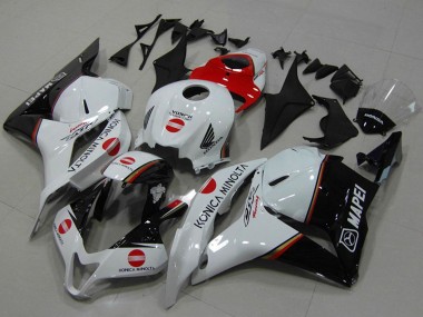 Purchase 2009-2012 Honda CBR600RR Motorcycle Fairings - White Red Glossy Black Konica Minolta Canada