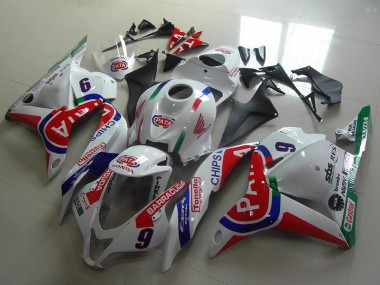 Purchase 2009-2012 Honda CBR600RR Motorcycle Fairings - White Blue Red Pata Canada