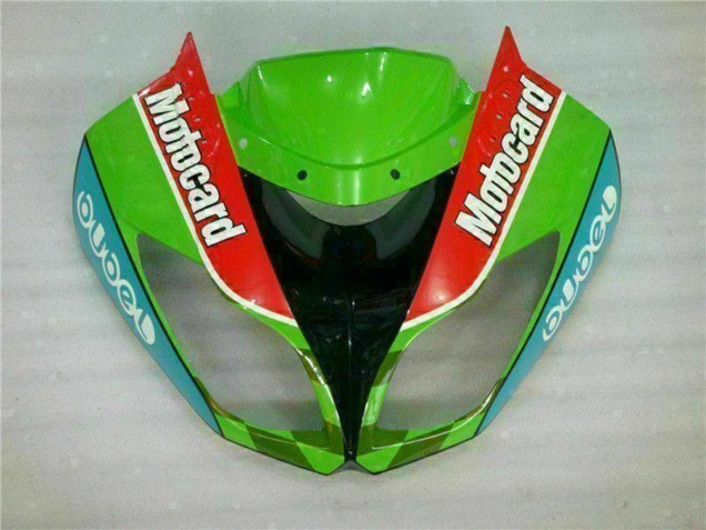 2009-2012 Kawasaki ZX6R Motorcycle Fairings - Green White Red Black Blue Motocard Canada