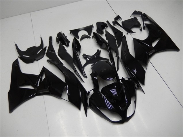 2009-2012 Kawasaki ZX6R Motorcycle Fairings - Glossy Black Canada