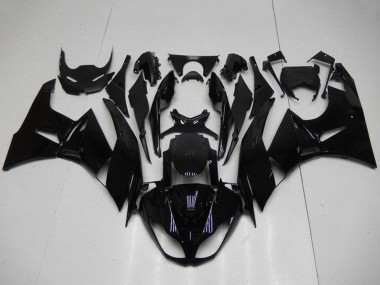 Purchase 2009-2012 Kawasaki ZX6R Motorcycle Fairings - Glossy Black Canada