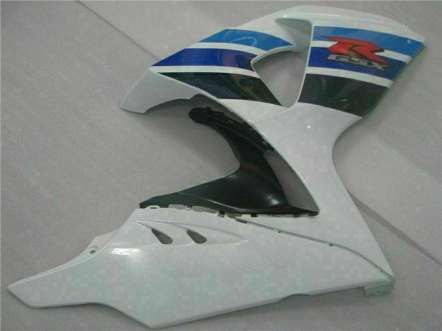 2009-2016 Suzuki GSXR 1000 Full Motorcycle Fairings - White Blue Black Canada