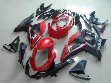 Purchase 2009-2016 Suzuki GSXR 1000 Motorcycle Fairings - Red Matte Black Canada