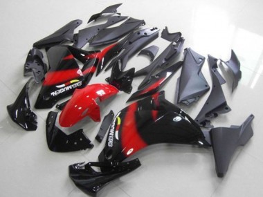 Purchase 2011-2015 Honda CBR250RR Motorcycle Fairing - Glossy Black Red Canada