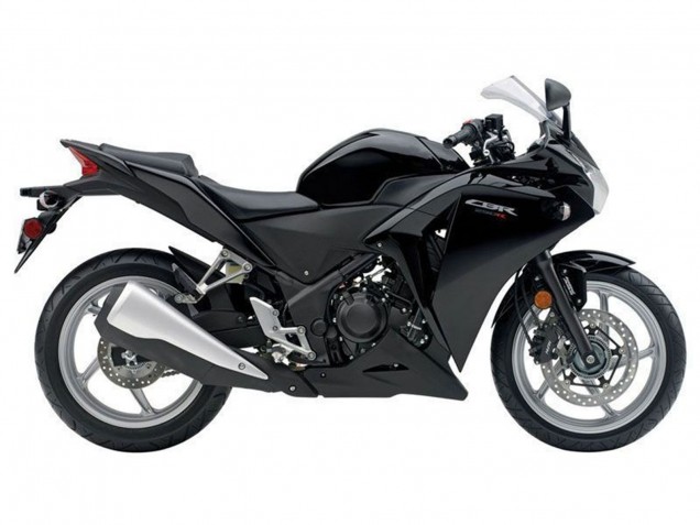 2011-2015 Honda CBR250RR Motorcycle Fairing - Matte Black Canada
