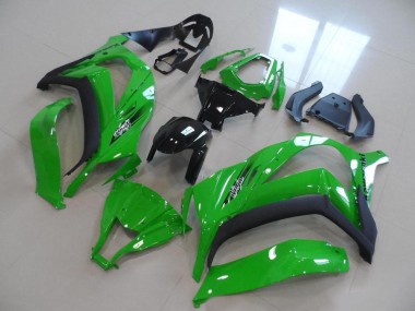 Purchase 2011-2015 Kawasaki ZX10R Motorcycle Fairings - Green Black OEM Style Canada