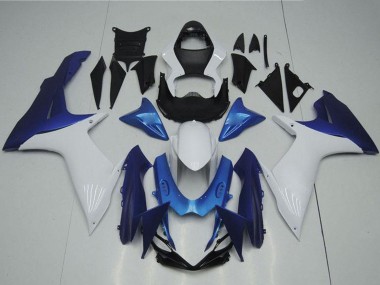 Purchase 2011-2024 Suzuki GSXR 600/750 Motorcycle Fairings - White Light Blue Canada
