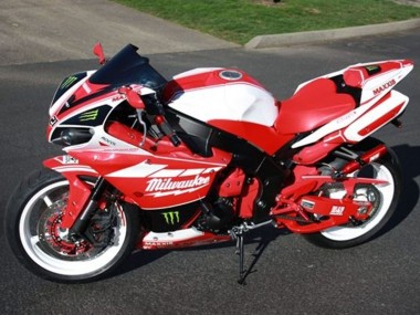 Purchase 2012-2014 Yamaha YZF R1 Motorcycle Fairings - White Red Black Green Milwaukee Maxxis Monster Canada