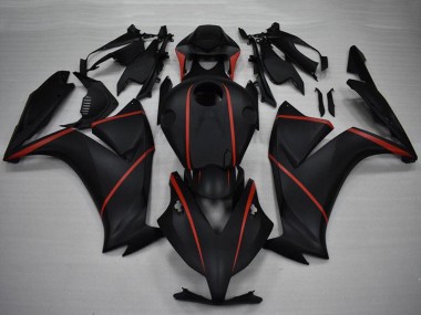 Purchase 2012-2016 Honda CBR1000RR Motorcycle Fairings - Matte Black Red Canada