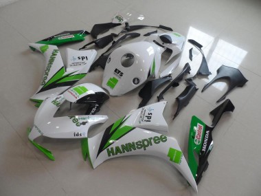 Purchase 2012-2016 Honda CBR1000RR Motorcycle Fairings - White Green Glossy Black Hannspree Canada