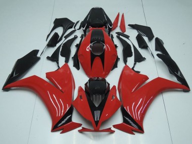 Purchase 2012-2016 Honda CBR1000RR Motorcycle Fairings - Red Black with No Decals Canada