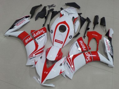 Purchase 2012-2016 Honda CBR1000RR Motorcycle Fairings - White Red Black Supreme Canada