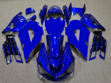Purchase 2012-2024 Kawasaki ZX14R ZZR1400 Motorcycle Fairings - Blue Black Canada