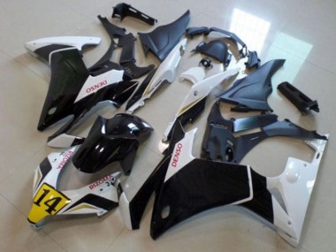 Purchase 2013-2015 Honda CBR500R Motorcycle Fairings - White Yellow Glossy Black DENSO Canada