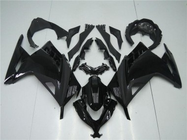 Purchase 2013-2024 Kawasaki Ninja 300 EX300R Motorcycle Fairings - Glossy Black Matte Black Canada