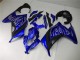 2013-2017 Kawasaki Ninja 300 EX300R Motorcycle Fairings - Blue Black White Flame Canada