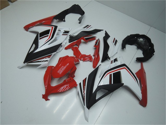 2013-2024 Kawasaki Ninja 300 EX300R Motorcycle Fairings - White Red Black Canada