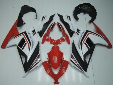 Purchase 2013-2024 Kawasaki Ninja 300 EX300R Motorcycle Fairings - White Red Black Canada