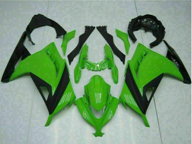 Purchase 2013-2024 Kawasaki Ninja 300 EX300R Motorcycle Fairings - Green Black Canada
