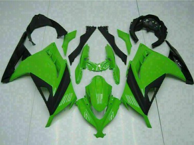 Purchase 2013-2024 Kawasaki Ninja 300 EX300R Motorcycle Fairings - Green Black Canada