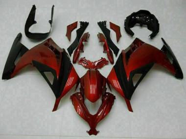 Purchase 2013-2024 Kawasaki Ninja 300 EX300R Motorcycle Fairings - Red Black Canada