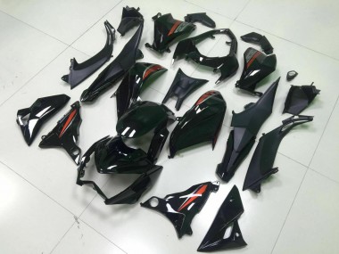 Purchase 2013-2018 Kawasaki Z800 Motorcycle Fairings - Glossy Black Red Silver Canada