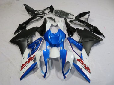 Purchase 2015-2016 BMW S1000RR Motorcycle Fairing - White Blue Matte Black Canada