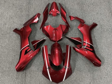 Purchase 2015-2019 Yamaha YZF R1 Motorcycle Fairings - Red White Black Canada