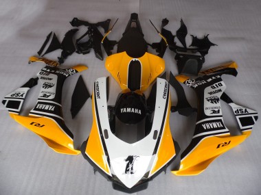Purchase 2015-2019 Yamaha YZF R1 Motorcycle Fairings - Orange White Black Motul YSP Canada