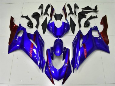 Purchase 2017-2023 Yamaha YZF R6 Motorcycle Fairings - Blue Red Canada