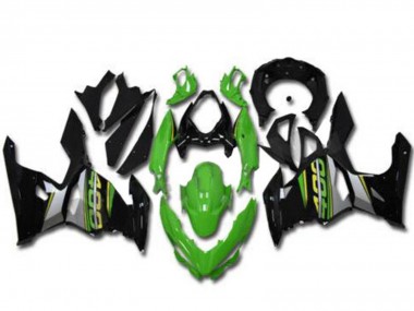 Purchase 2018-2024 Kawasaki EX400 Motorcycle Fairings - Green Black Grey Canada