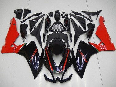 Purchase 2009-2015 Aprilia RSV4 1000 Motorcycle Fairings - Black Red Canada