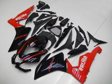 Purchase 2009-2015 Aprilia RSV4 1000 Motorcycle Fairings - Glossy Black Red Canada