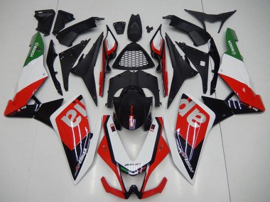 Purchase 2009-2015 Aprilia RSV4 1000 Motorcycle Fairings - Black Red White Canada