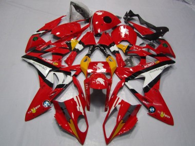 Purchase 2009-2014 BMW S1000RR Motorcycle Fairings - Red White Black Canada