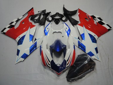 Purchase 2011-2014 Ducati 1199 Motorcycle Fairings - White Blue Red Black Canada