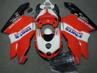 Purchase 2003-2004 Ducati 749 999 Motorcycle Fairings - White Red Glossy Black Parts Unlimited Canada