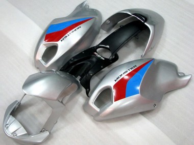 Purchase 2008-2012 Ducati Monster 696 Motorcycle Fairings - Silver Blue Red Canada