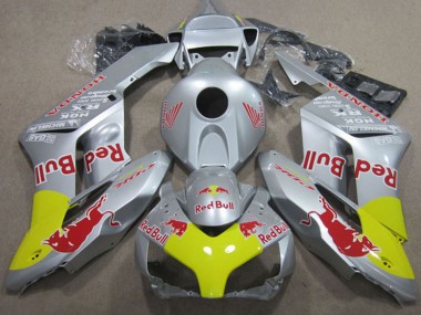 Purchase 2004-2005 Honda CBR1000RR Motorcycle Fairings - Silver Yellow Red Bull Canada