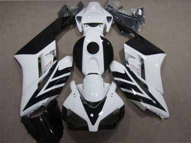 Purchase 2004-2005 Honda CBR1000RR Motorcycle Fairing - White Glossy Black Stripe Canada