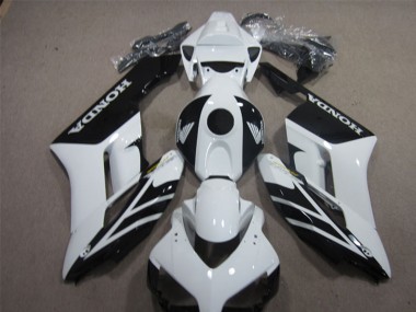 Purchase 2004-2005 Honda CBR1000RR Motorcycle Fairings - White Glossy Black Stripe Canada