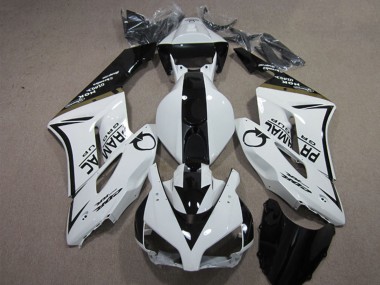 Purchase 2004-2005 Honda CBR1000RR Motorcycle Fairings - White Glossy Black Pramac Canada