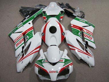 Purchase 2004-2005 Honda CBR1000RR Motorcycle Fairings - White Red Green Castrol Canada